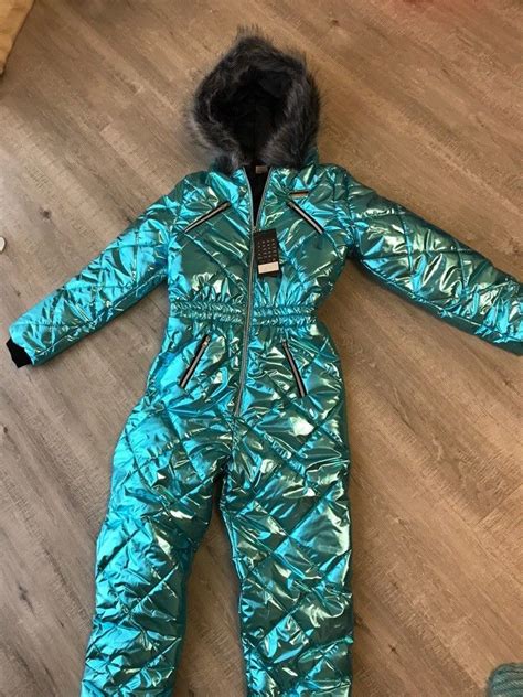 Metallic Logo Snowsuit 